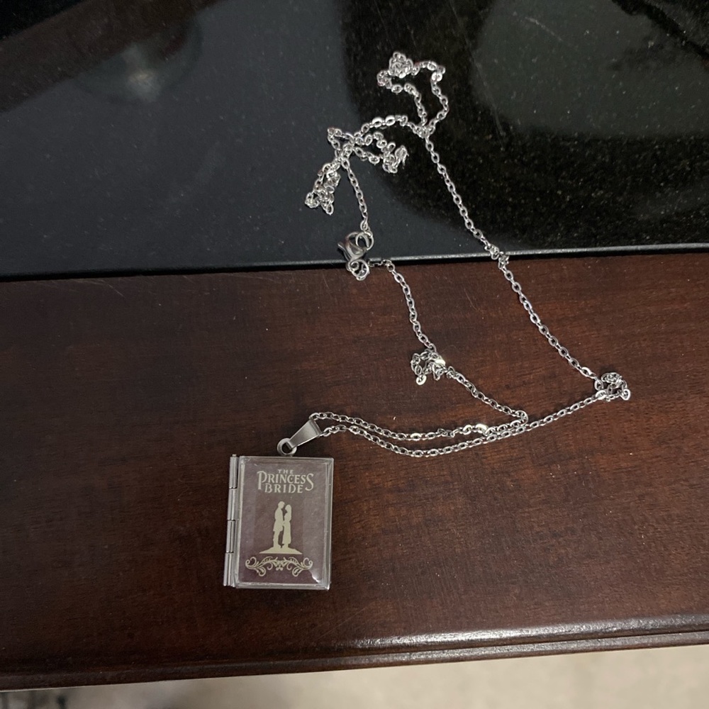 SOLD The Princess Bride Book Locket Necklace